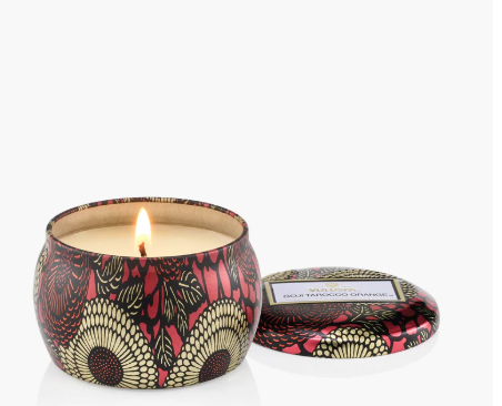 Goji Tarocco Orange Mini Tin Candle 4oz.