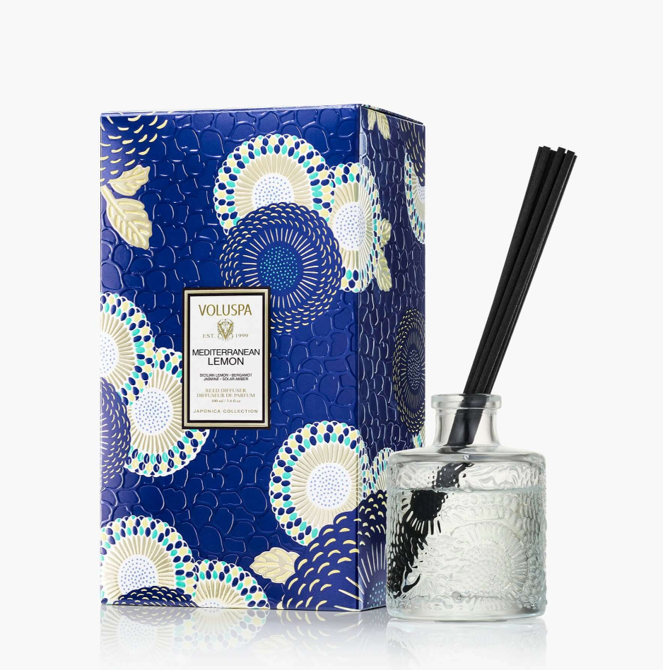Mediterranean Lemon Reed Diffuser 3.4oz.