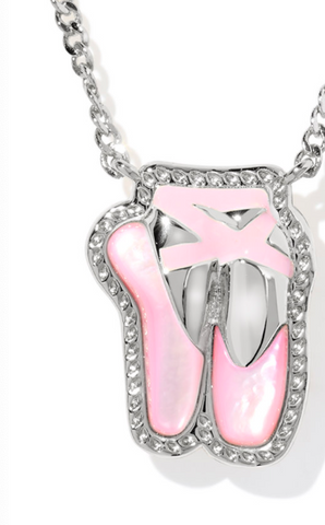 Ballet Silver Necklace MOP