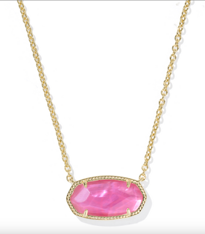 Elisa Gold Azalea Illusion Necklace