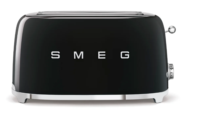 Toaster Retro-style 2 Slice Wide  ( Black )