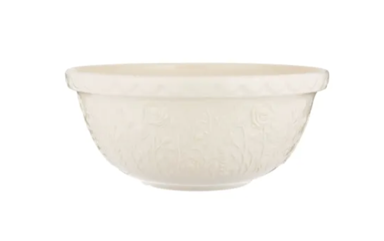 In The Meadow S12 Cream Rose Mixing Bowl