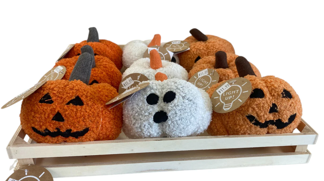light up Soft pumpkin