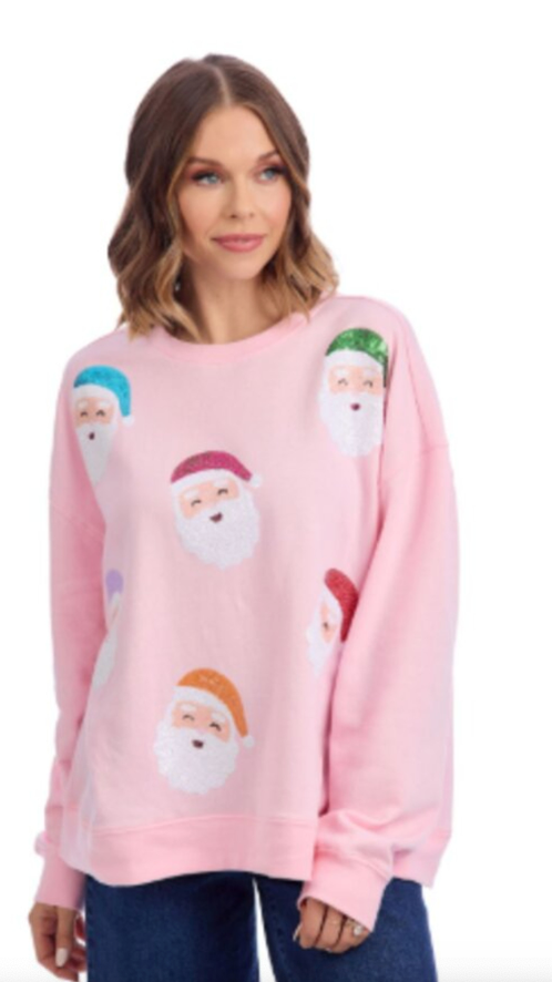 Santa Sparkle Sweatshirt