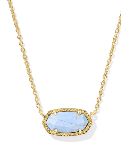 Elisa Gold Variegated Light Blue Gold