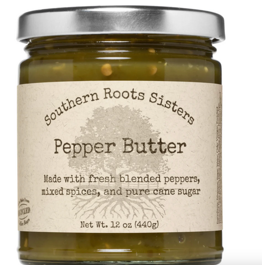 Southern Roots Sisters Pepper Butter 12oz. ( MIO )