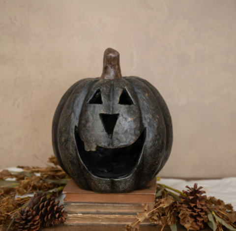 11" Black Big Mouth Pumpkin