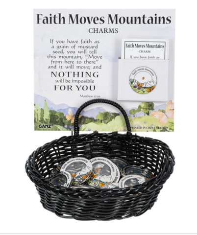 Faith Moves Mountains Charms