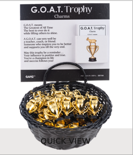 G.O.A.T. Trophy Charm