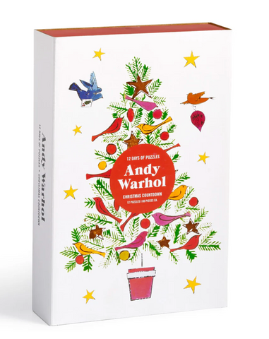 Andy Warhol 12 Days of Puzzles Christmas Countdown