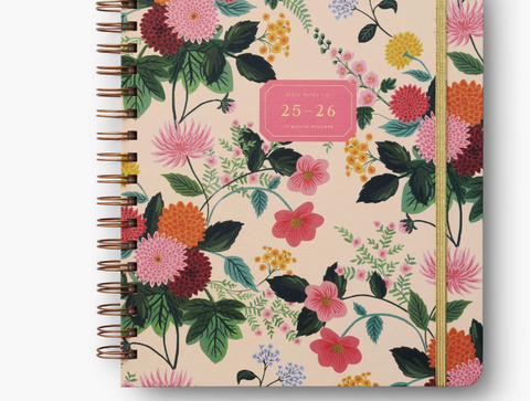 2025-2026 17-Month Academic Hardcover Spiral Planner