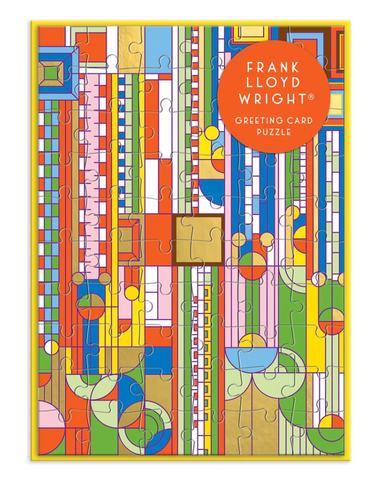 Frank Lloyd Wright Card Puzzle