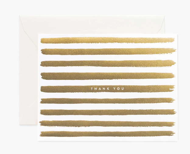Thank You Blank Card Set of 8