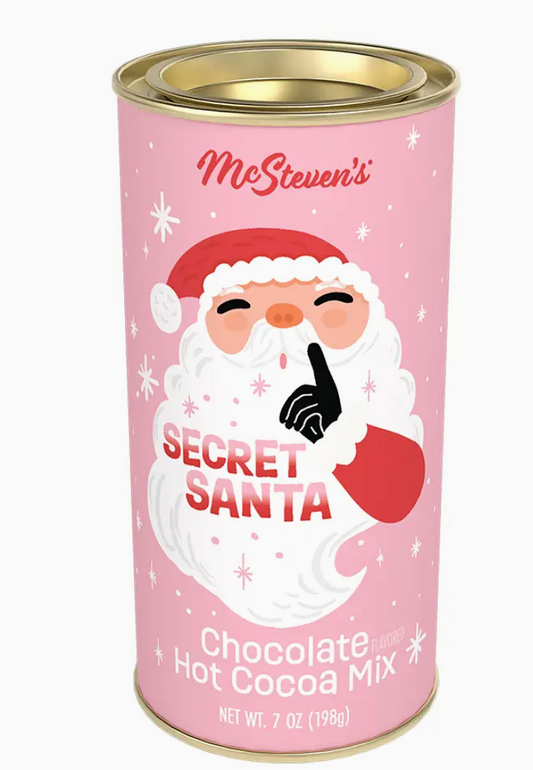Secret Santa Chocolate Cocoa (7oz Tins)