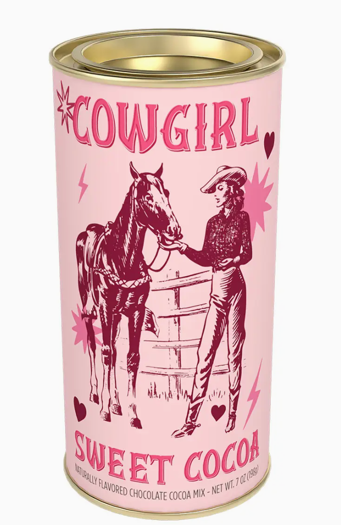 Christmas Chocolate Cocoa (7oz Tins) ( Cowboy /Cowgirl )