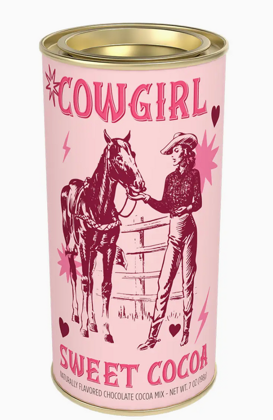 Christmas Chocolate Cocoa (7oz Tins) ( Cowboy /Cowgirl )