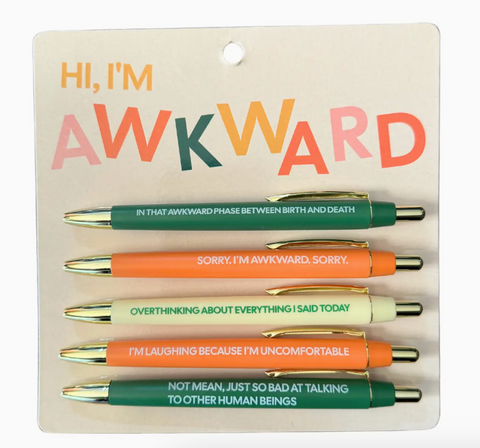 Awkward Pen Set