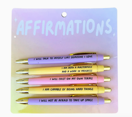 Affirmations Pen Set
