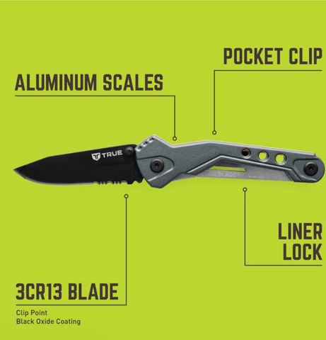 TRUEBLADE Lightweight Versatile EDC Knife