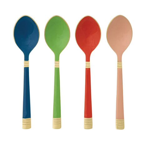 Enameled Stainless Steel Spoon