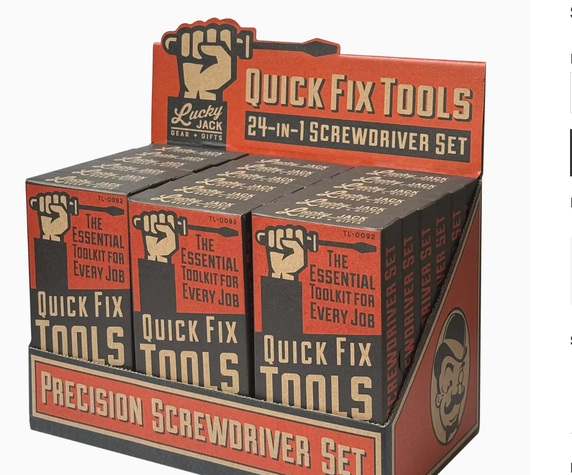 Quick Fix Tools 24-in-1 Screwdriver Set