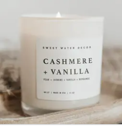 Soy Candle By Sweet Water Decor 11oz. ( Assorted )