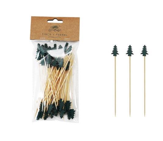 Bamboo Single Use Skewers ( Assorted ) Set of 50
