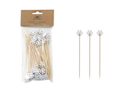 Bamboo Single Use Skewers ( Assorted ) Set of 50