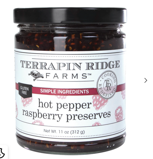 Hot Pepper Raspberry Preserves 11oz.
