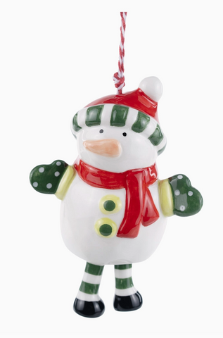 Jolly Snowman Ornament