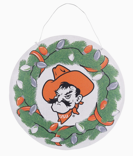 OSU Wreath/Helmet Burlee