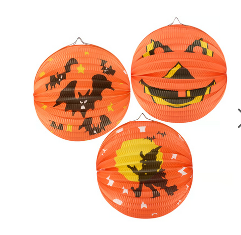 Halloween Paper Decoration Set