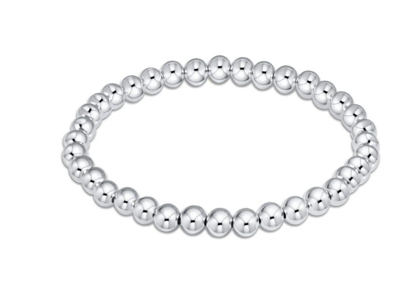 classic sterling 5mm bead bracelet