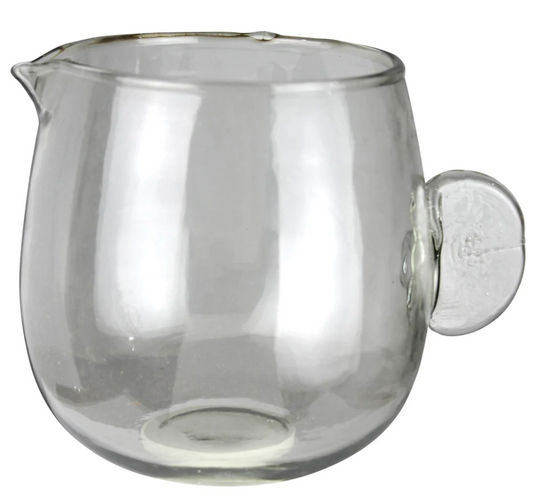 Lomi Pitcher with Tab Handle, Glass - Lrg