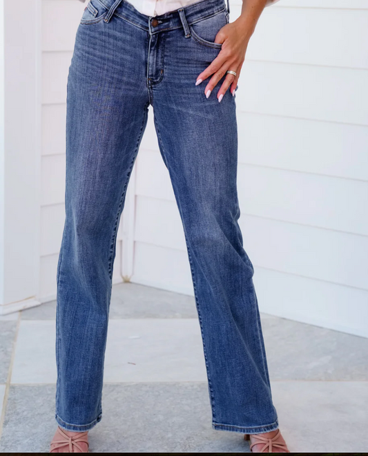 Judy Blue 90'S Straight Leg Jeans