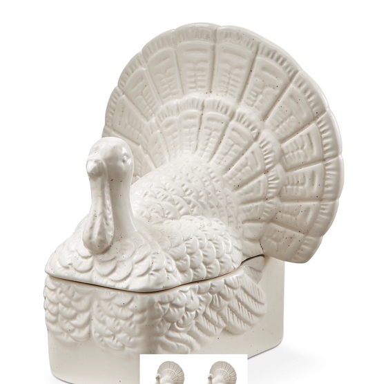 Turkey Butter Dish