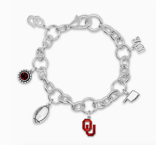 OU Sooners Mabel Bracelet