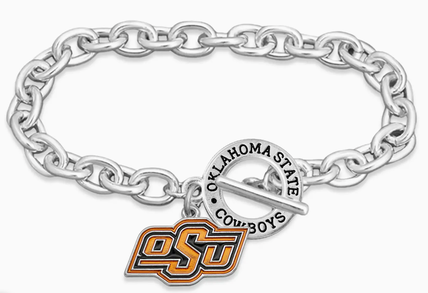 OSU Cowboys Audrey Toggle Bracelet