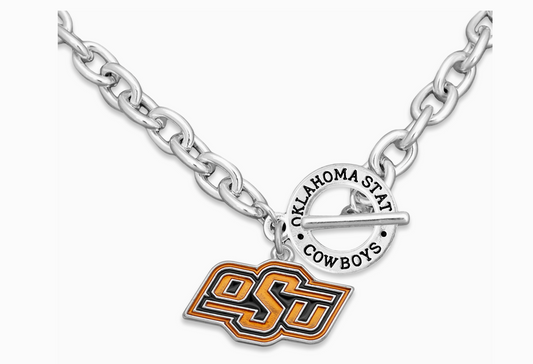 OSU Cowboys Audrey Toggle Necklace