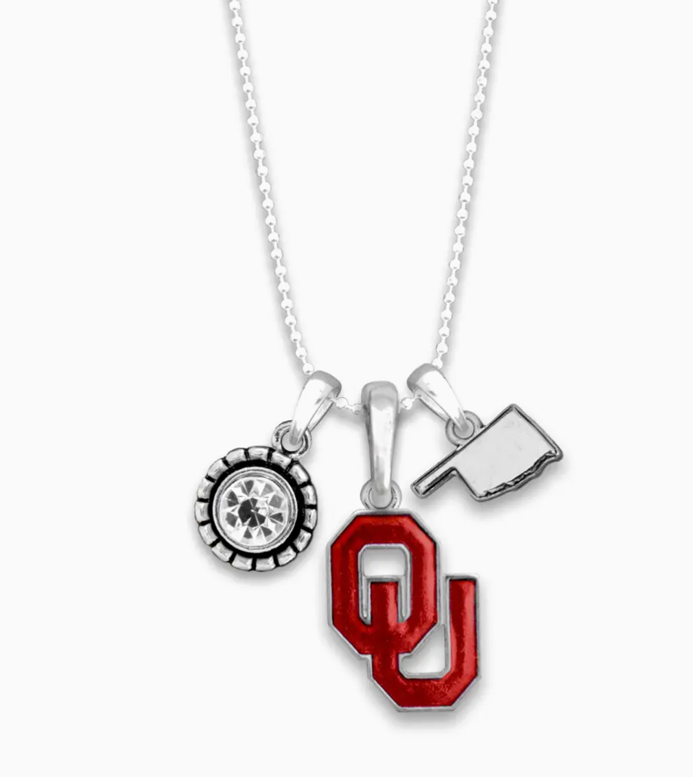 OU Home Sweet School Necklace