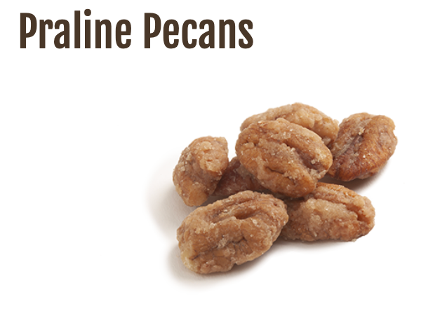 Praline Pecans 3oz. Bag