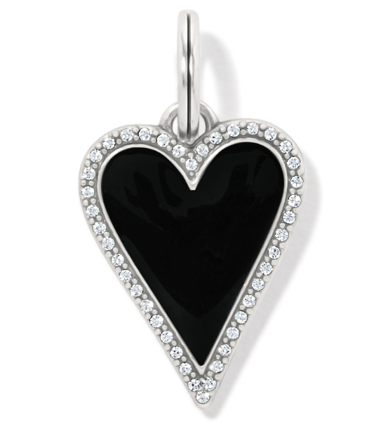 JC6303 Midnight Heart Amulet Charm