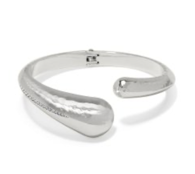 Nile Silver Open Hinge Bracelet