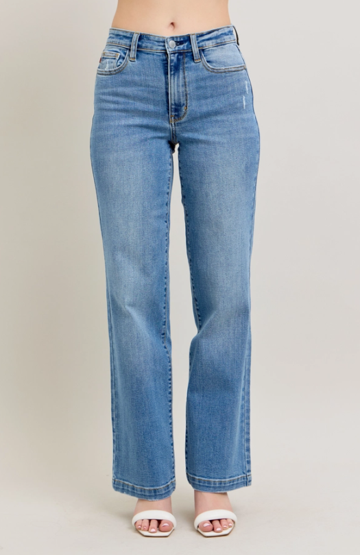 High Waisted Trouser Straight Fit
