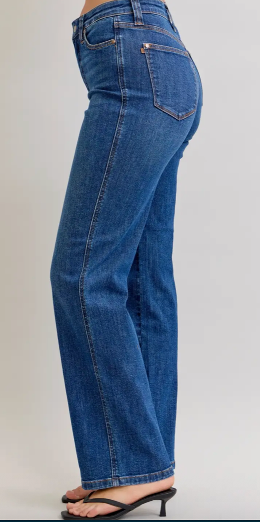 JB Tummy Control HW Straight Jeans