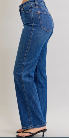 JB Tummy Control HW Straight Jeans