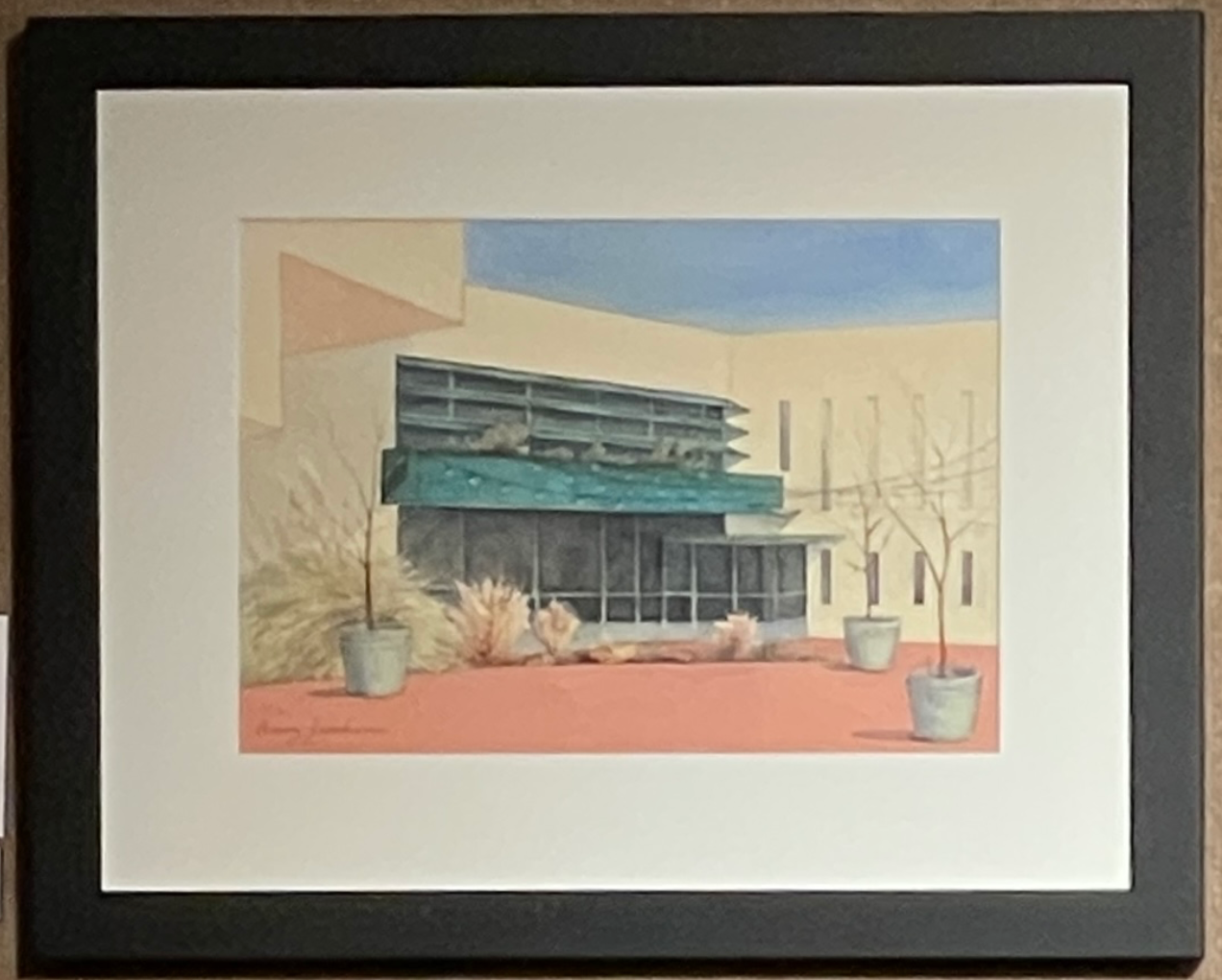 Closed for the Season #159 Local Watercolor Artist,  Amy Jenkins
