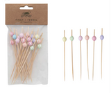 Bamboo Single Use Skewers ( Assorted ) Set of 50