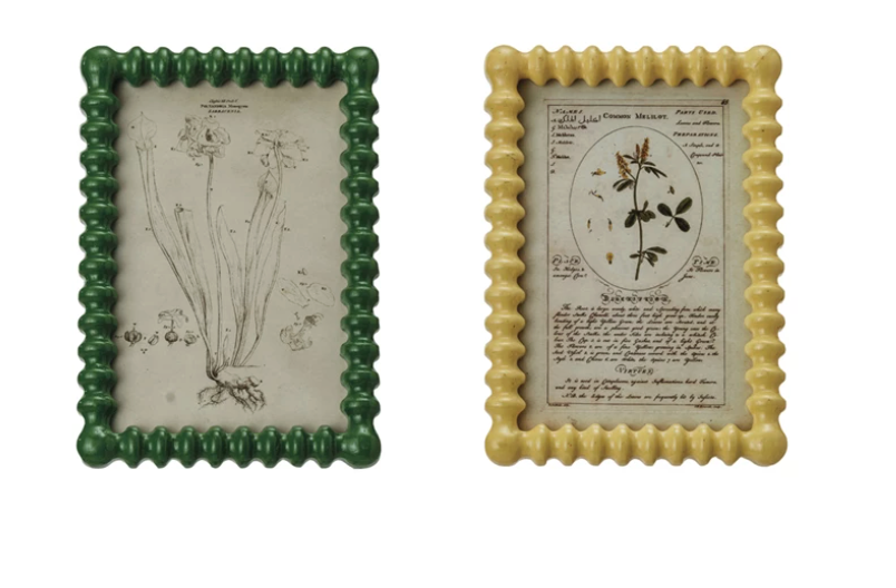 Picture Frame w/ Vintage Reproduction Image