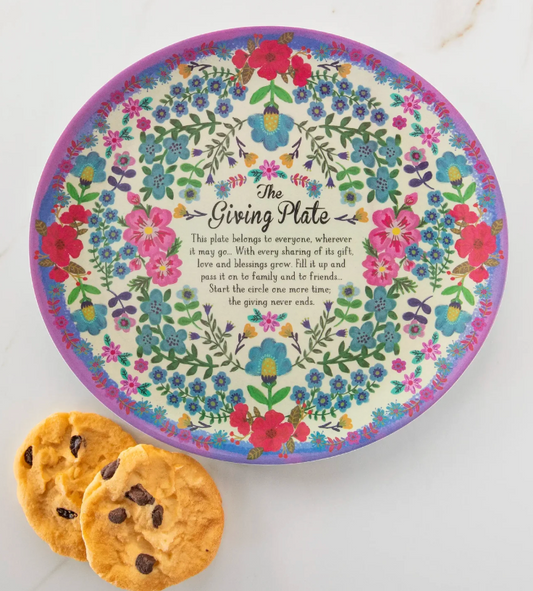 Melamine Giving Plate